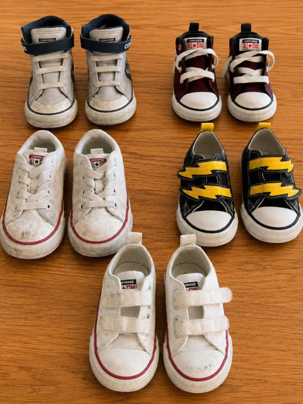 Toddler Converse Bundle 5 Pairs